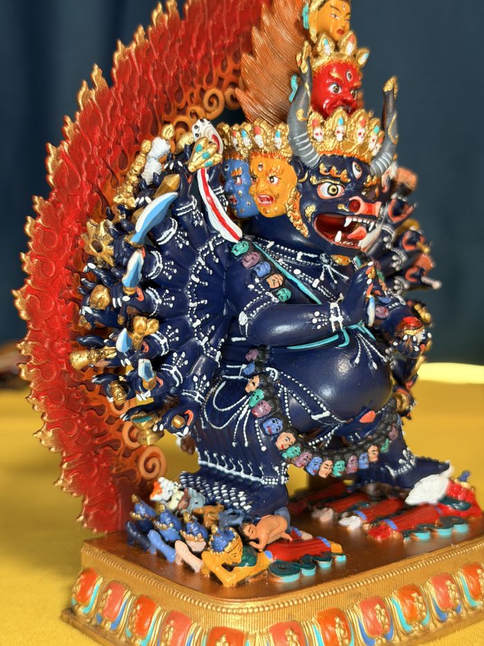 微信图片_20260805191324_165_11 Yamantaka Statue | Hand-Painted Copper Tibetan Buddhist Sculpture (15cm)