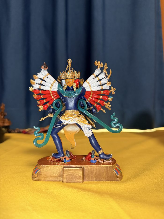 微信图片_20260807145213_224_11 Kalachakra Statue | Hand-Painted Copper Tibetan Buddhist Sculpture (15cm)