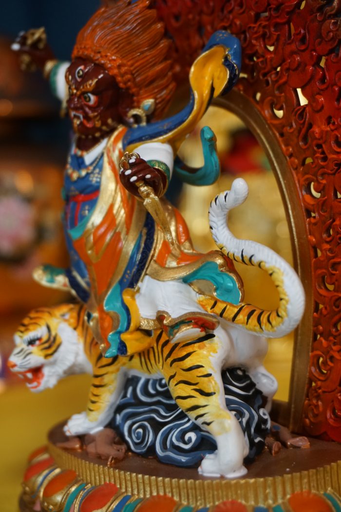 微信图片_20260807145246_243_11 Wrathful Guru Padmasambhava Statue – Hand-Painted Copper Tibetan Buddhist Sculpture (15cm)